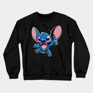 Stitch jumping style Crewneck Sweatshirt